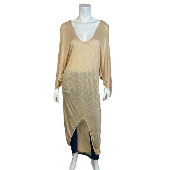 Indah Dress S Kimono Sleeve Maxi Summer Swim Cover Up V Neck - Picture 1 of 8